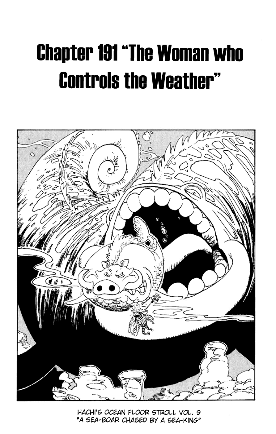 One Piece, Chapter 191 image 01